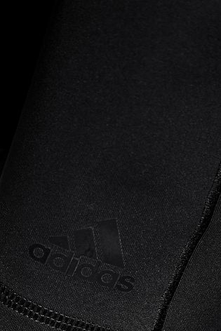 Black Adidas Gym Techfit All Over Print Tank